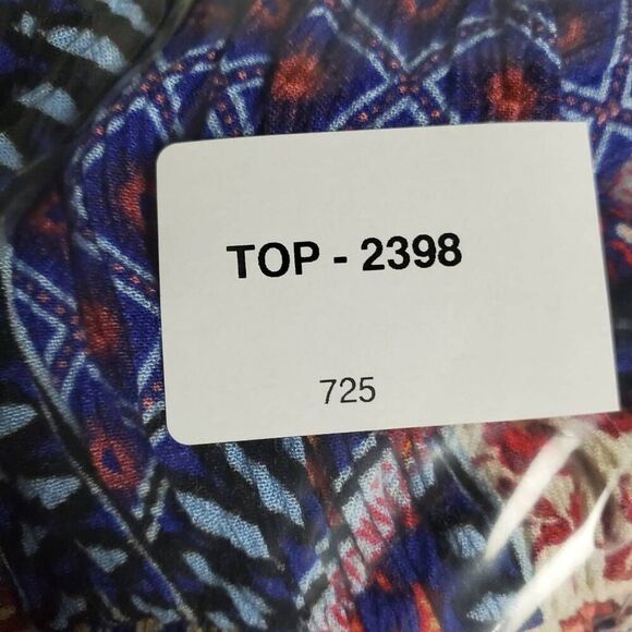 American Eagle Boho Cold Shoulder Patchwork Mini Dress Size S - Picture 8 of 8